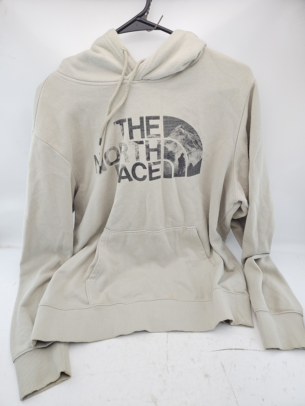 The North Face Grey Logo Hoodie